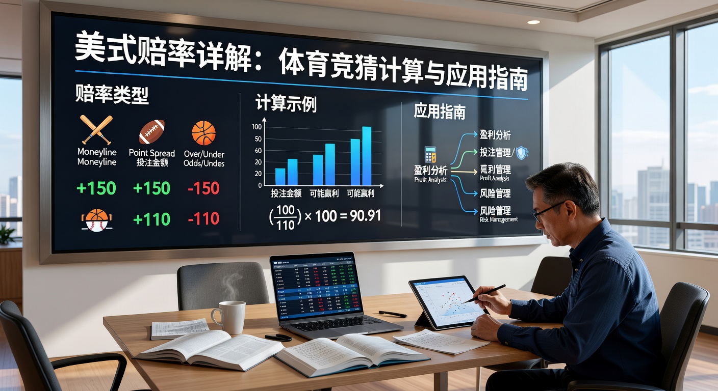 美式赔率详解：American Odds 阅读计算指南