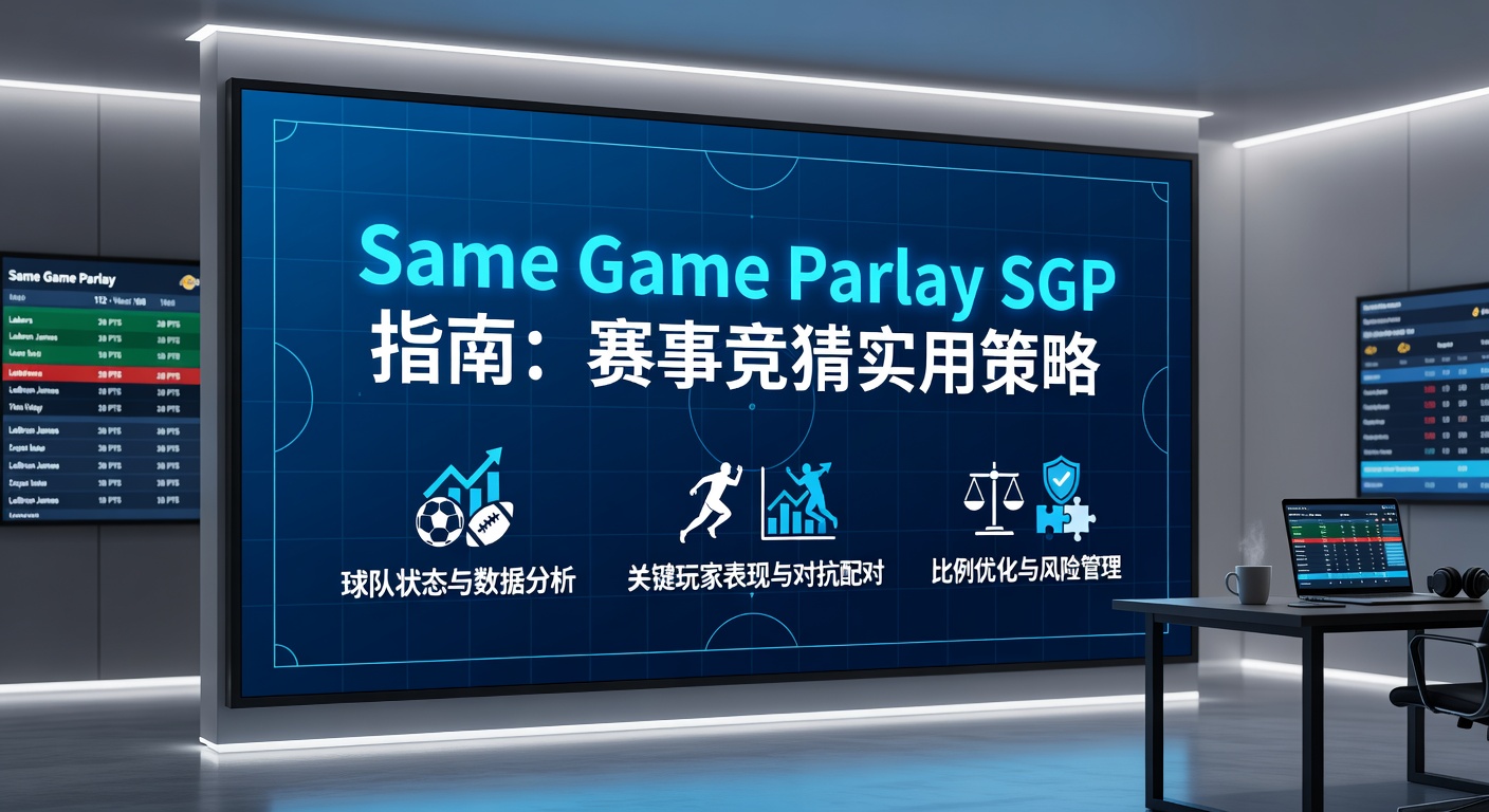 Same Game Parlay SGP 竞猜指南：新手到高手实战策略